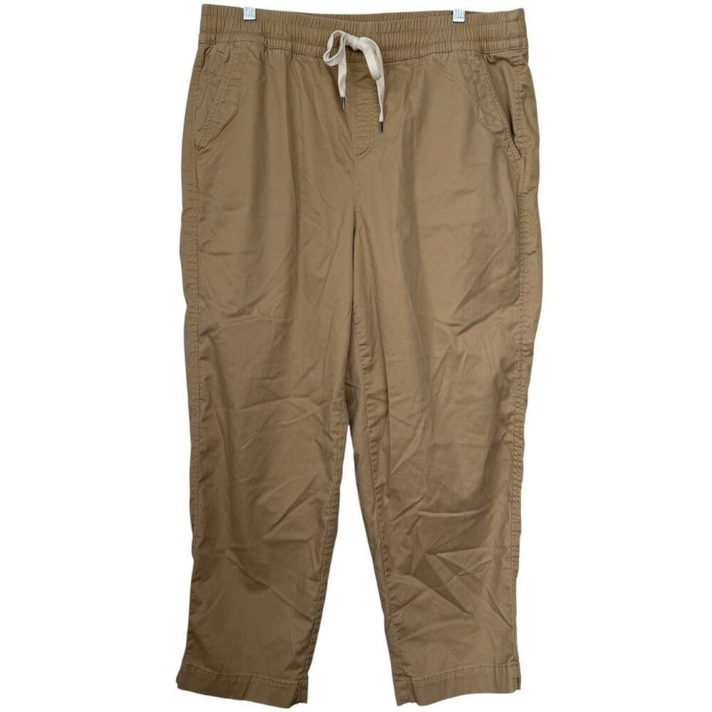 Lane Bryant Pull-On Super-Soft Ankle Chino Pant Casual Cotton Blend Size 16